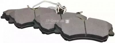 JP GROUP 4363600410 -  Комплект тормозных колодок, дисковый тормоз